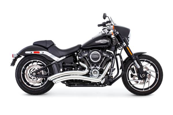 FREEDOM - SHARP CURVE RADIUS CHROME W/CHROME TIP M8 SOFTAIL - Image 1