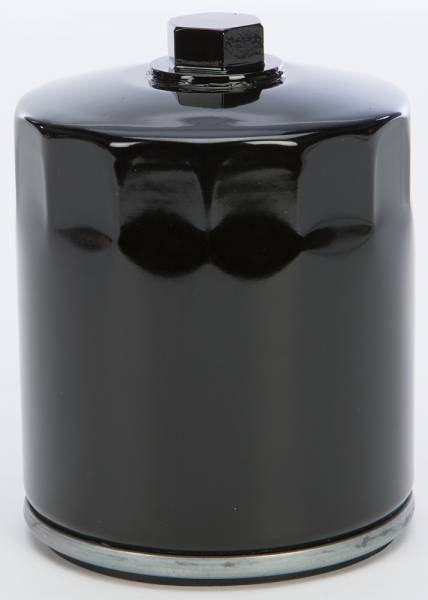 HARDDRIVE - HD OIL FILTER BLACK TWIN CAM W/HEX NUT - Image 1