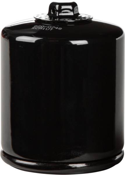 HARDDRIVE - OIL FILTER TWIN CAM BLACK HEAVY DUTY W/HEX - Image 1