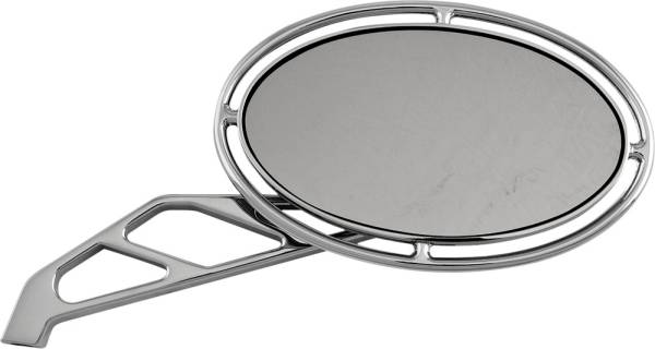 HARDDRIVE - RADIUS STEPPED OVAL MIRROR CHROME L/R - Image 1