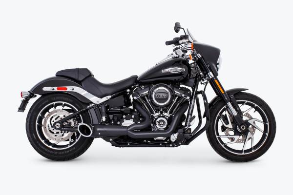 FREEDOM - TURNOUT 2-1 BLACK W/BLACK TIP M8 SOFTAIL - Image 1