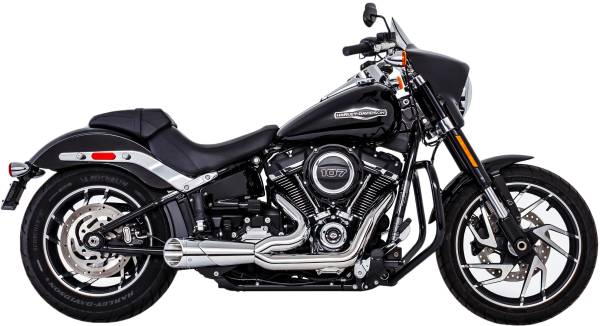 FREEDOM - COMBAT 2-1 SHORTY CHROME W/CHROME TIP M8 SOFTAIL - Image 1