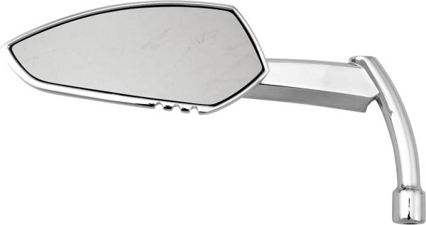 HARDDRIVE - APACHE MIRROR W/KNIFE STEM CHROME LEFT - Image 1