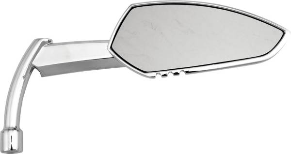 HARDDRIVE - APACHE MIRROR W/KNIFE STEM CHROME RIGHT - Image 1