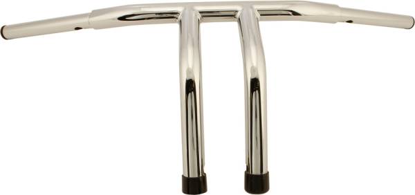 HARDDRIVE - FAT TILLER HANDLEBAR CHROME 1.25" DIA 10" RISE - Image 1