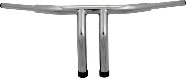 HARDDRIVE - FAT TILLER HANDLEBAR CHROME 1.5" W/10" RISE - Image 1