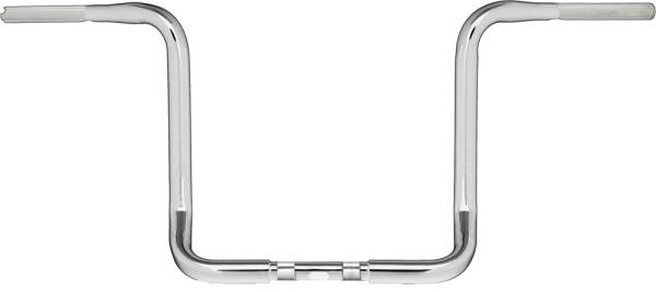 HARDDRIVE - BAGGER APE-HANGER HANDLEBAR CHROME 12" CABLE FLH - Image 1