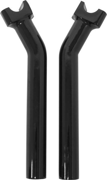 HARDDRIVE - H-BAR RISERS 9-1/2" PULLBACK BLACK - Image 1