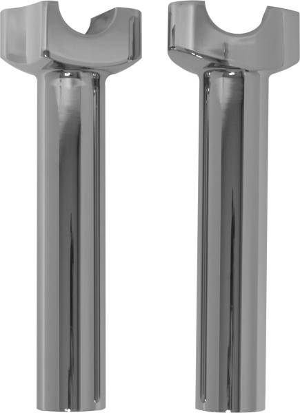 HARDDRIVE - H-BAR RISERS 6-1/2" STRAIGHT CHROME - Image 1