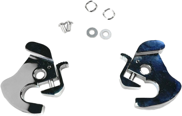 HARDDRIVE - REPL LATCH KIT FOR DETACHABLE SIDE PLATES CHROME - Image 1