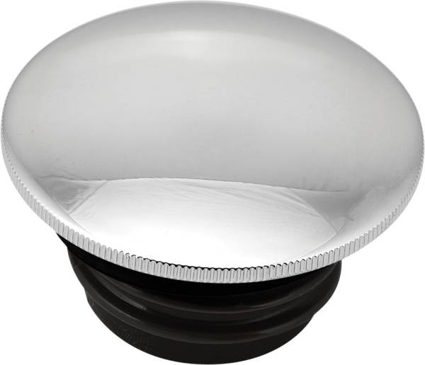 HARDDRIVE - GAS CAP SCREW-IN SMOOTH NON-VENTED CHROME `96-20 - Image 1