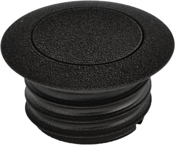 HARDDRIVE - GAS CAP POP-UP SCREW-IN SMOOTH VENTED WRINKLE BLACK - Image 1