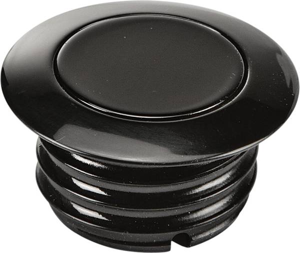 HARDDRIVE - GAS CAP POP-UP SCREW-IN SMOOTH VENTED BLACK - Image 1