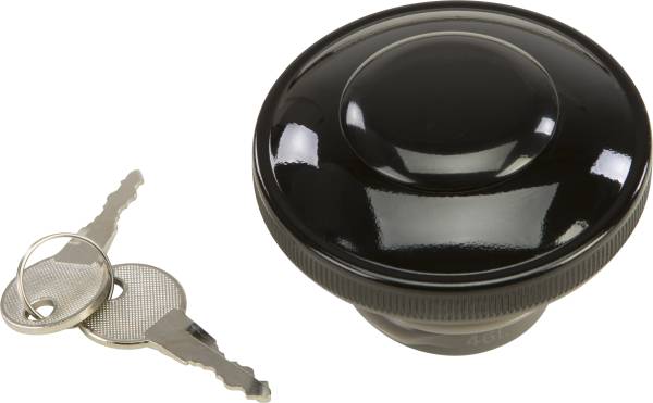 HARDDRIVE - GAS CAP SCREW-IN W/LOCK&COVER NON-VENTED BLACK - Image 1