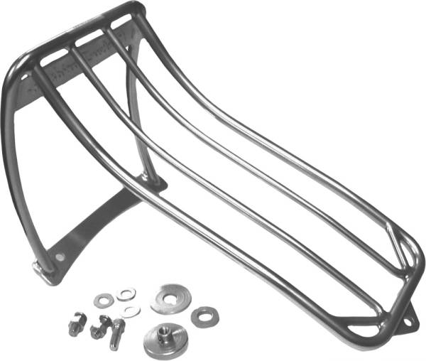 HARDDRIVE - LUGGAGE RACK CHROME BOBTAIL FEND - Image 1