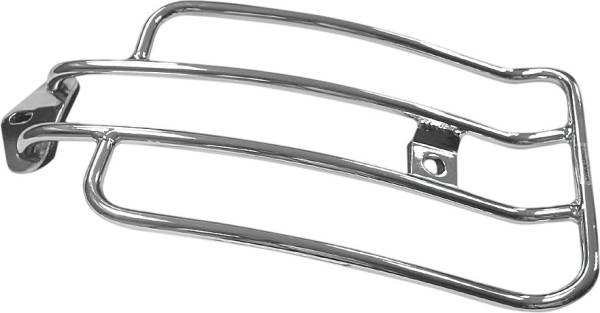 HARDDRIVE - SOLO LUGGAGE RACK CHROME 91-05 FXD - Image 1