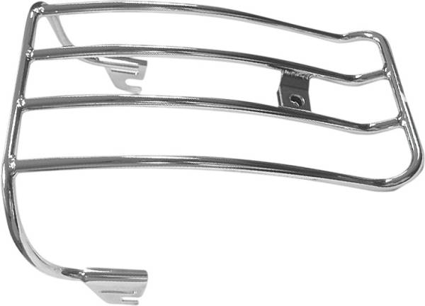 HARDDRIVE - SOLO LUGGAGE RACK CHROME 84-96 SOFTAIL - Image 1