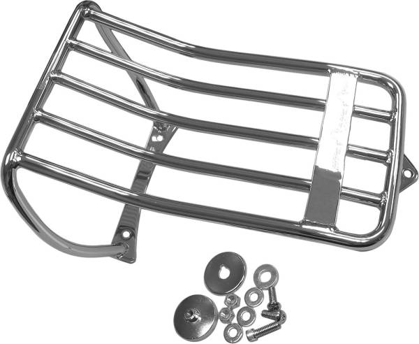 HARDDRIVE - LUGGAGE RACK CHROME FXST W/ BOBTAIL FENDER - Image 1