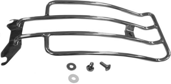 HARDDRIVE - SOLO LUGGAGE RACK CHROME 05-17 FLSTF - Image 1