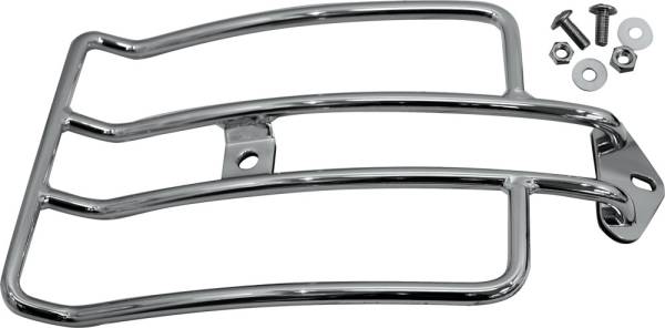 HARDDRIVE - SOLO LUGGAGE RACK CHROME 06-17 SOFTAIL W/ 200MM TIRE - Image 1