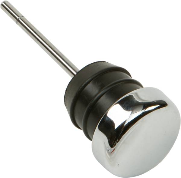 HARDDRIVE - OIL TANK RUBBER FILLER PLUG CHROME - Image 1