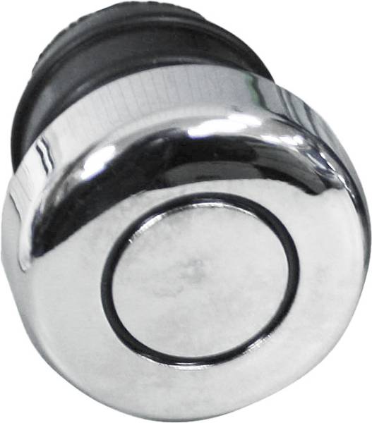 HARDDRIVE - CIRCLE LINED OIL FILLER CAP CHROME - Image 1