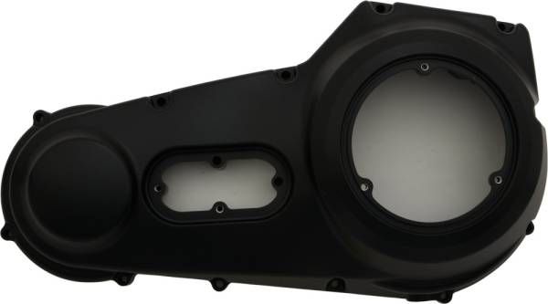 HARDDRIVE - OUTER PRIMARY COVER SAT BLACK FITS 94-99 SOFTAIL - Image 1