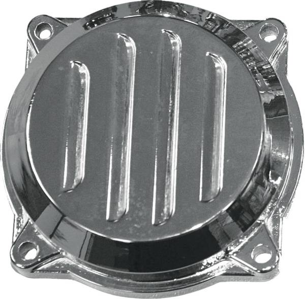 HARDDRIVE - CARBURETOR TOP COVER CHROME LOUVERED DESIGN - Image 1