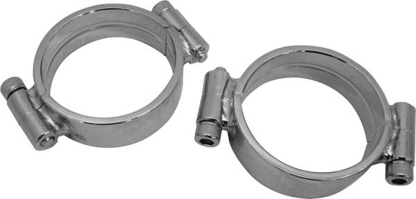 HARDDRIVE - HD INTAKE CLAMP SET CHROME SHOVEL/IRON XL - Image 1