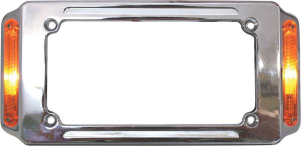 HARDDRIVE - LICENSE FRAME LOUVERED ALUMINUM - Image 1