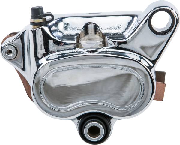 HARDDRIVE - BRAKE CALIPER ASSEMBLY REAR CHROME 2008-UP SOFTAIL/DYNA - Image 1