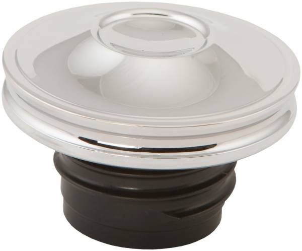 HARDDRIVE - VENTED GAS CAP SHOCK CHROME - Image 1