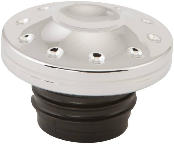 HARDDRIVE - VENTED GAS CAP THROTTLE CHROME - Image 1