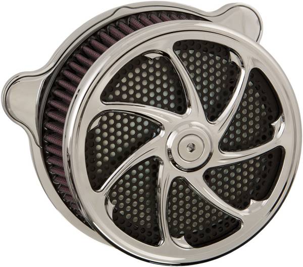 HARDDRIVE - AIR CLEANER FLOW CHROME TWIN CAM & EVO - Image 1