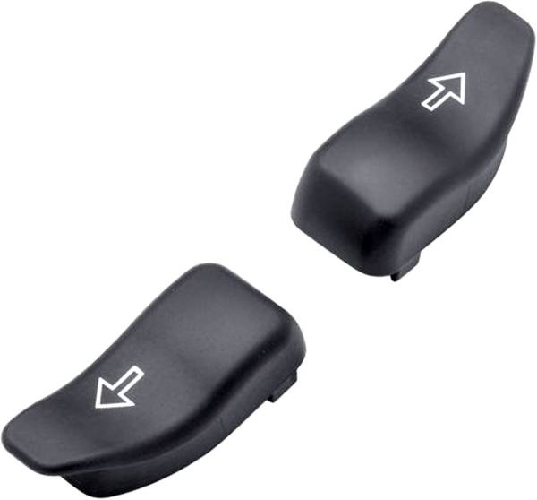 HARDDRIVE - TURN SIGNAL EXTENTION CAP BLK `14-UP ROAD KING 19-UP FLHT - Image 1