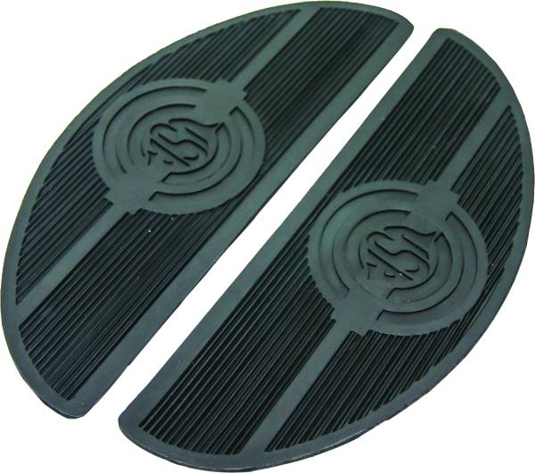 HARDDRIVE - FLOORBOARD MATT SET OVAL W/USA LOGO FL 40-65 - Image 1