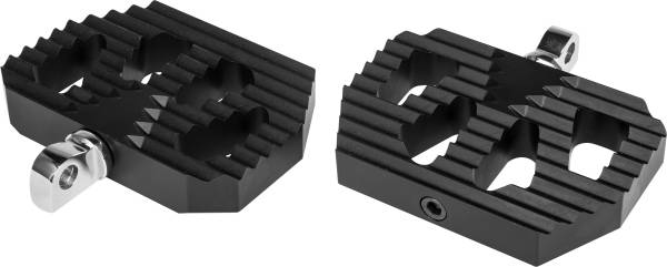 HARDDRIVE - GRIPMAX PASSENGER BOARDS BLACK CLEVIS PEG MOUNT - Image 1