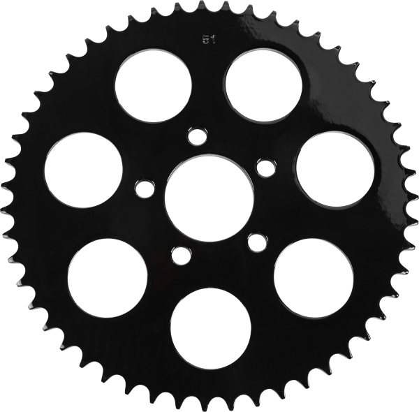 HARDDRIVE - GLOSS BLACK REAR SPROCKET 51T BIG TWIN 00-13 - Image 1