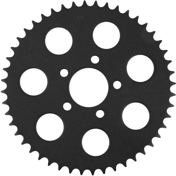 HARDDRIVE - TEXTURED BLACK RR SPROCKET 48T 2000-13 BIG TWIN FLAT - Image 1