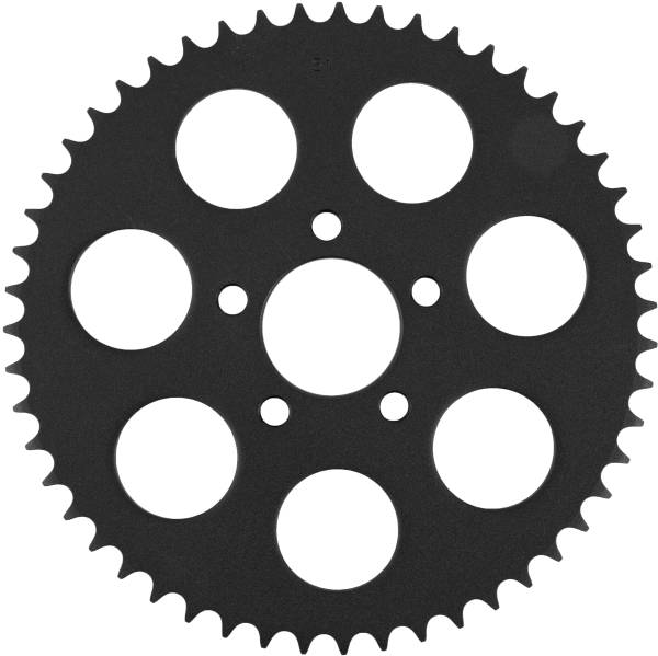 HARDDRIVE - TEXTURED BLACK RR SPROCKET 51T 2000-13 BIG TWIN FLAT - Image 1