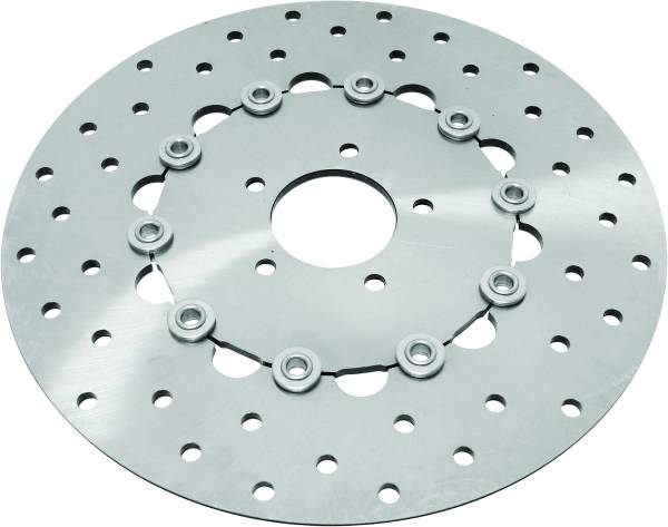 HARDDRIVE - SS FRNT FLOATING ROTOR FOR SPOKE WHEELS FXD 06-17 - Image 1