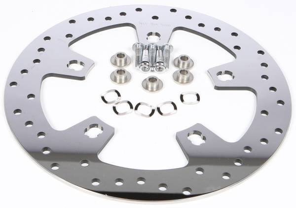 HARDDRIVE - PERIMETER BRAKE ROTOR FRONT 11 SS POLISHED - Image 1