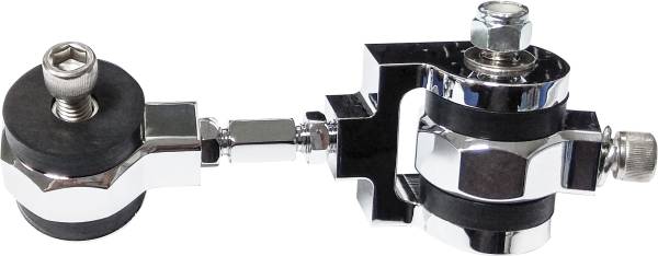 HARDDRIVE - DYNA TOP MOTOR MOUNT '05-UP CHROME - Image 1