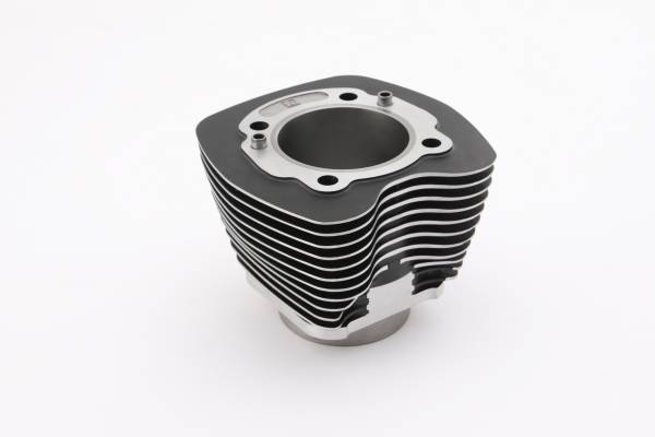 HARDDRIVE - TC103 CYLINDER 3.875" BORE BLACK W/MACHINED FINS  EA - Image 1