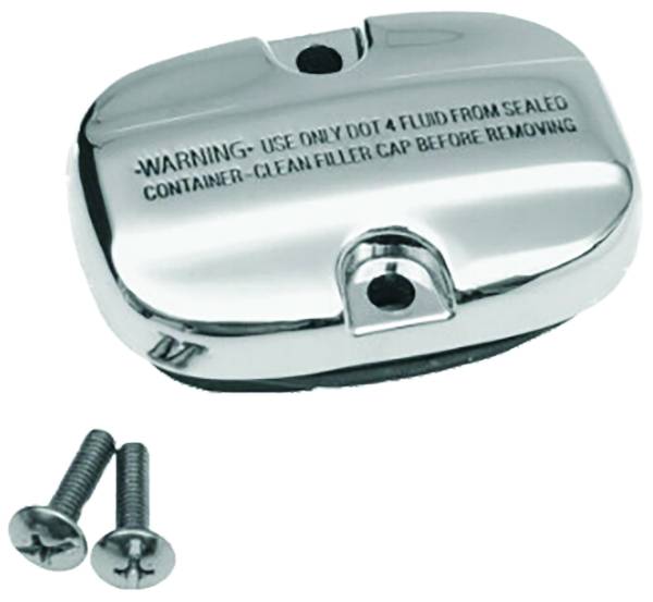 HARDDRIVE - RR BRAKE MSTR CYLINDER COVER TOURING 99-04 SOFTAIL 00-05 - Image 1