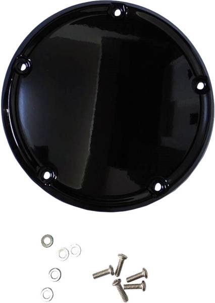 HARDDRIVE - DERBY COVER GLOSS BLK M8 SOFTAIL OE#25700971 - Image 1