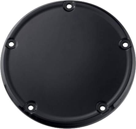 HARDDRIVE - DERBY COVER MATTE BLK M8 SOFTAIL - Image 1