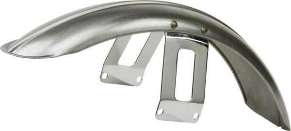 HARDDRIVE - RIBBED FENDER CHROME BRACKET - Image 1