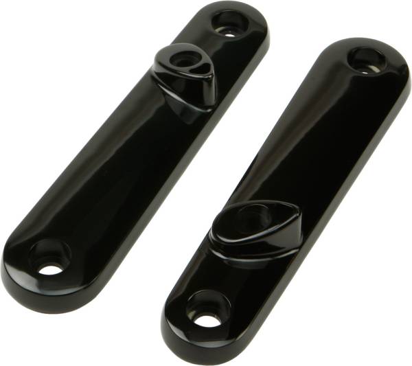 HARDDRIVE - TOURING TURNSIGNAL CLAMPS BLACK - Image 1