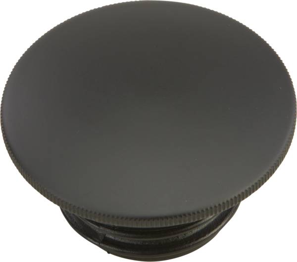 HARDDRIVE - GAS CAP SCREW-IN SMOOTH VENTED MATTE BLACK `96-20 - Image 1